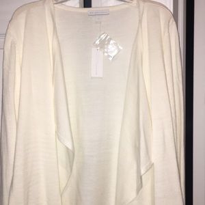 Cream colored cardigan